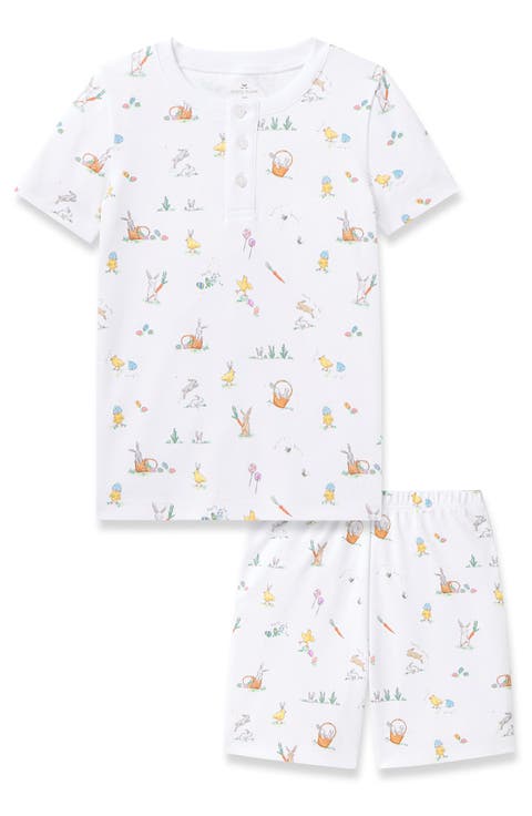 Kids' Easter Fitted Two-Piece Pima Cotton Pajamas (Toddler, Little Kid & Big Kid)