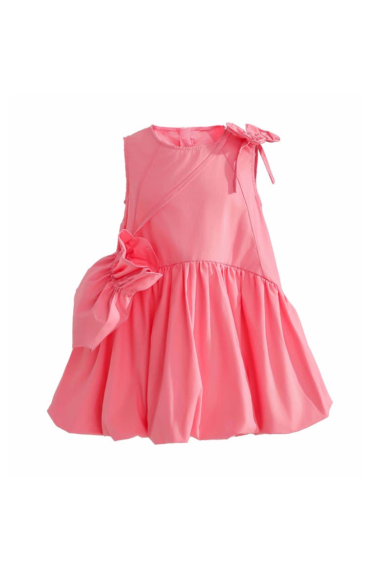 Asteria Bow Accent Dress, Main, color, Pink