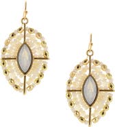 OLIVIA WELLES Sauron Bead Drop Earrings