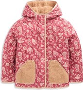 Mini Boden Kids' Quilted Borg Padded Jacket