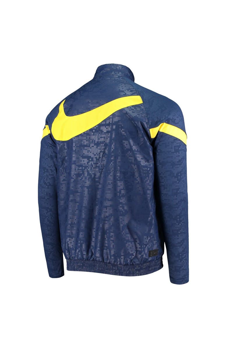 Nike Men's Nike Navy Tottenham Hotspur Half-Zip Track Jacket, Alternate, color, 
