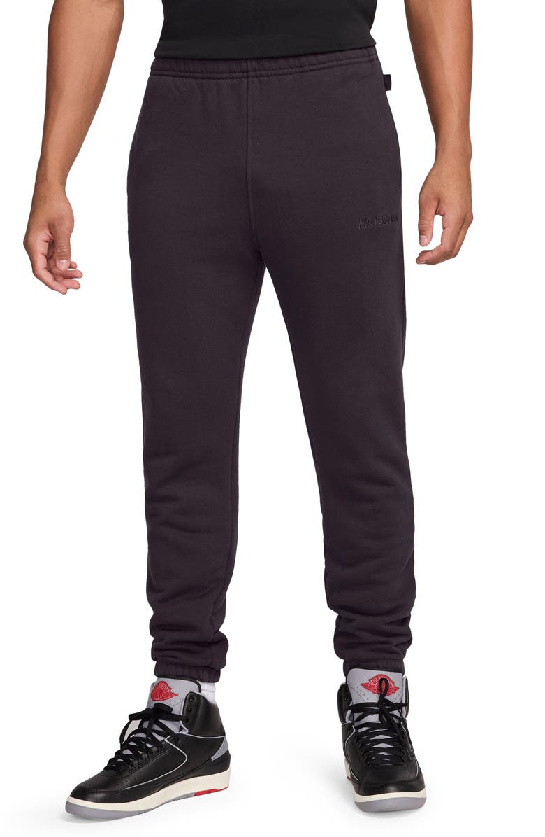 Jordan Wordmark Cotton Fleece Sweatpants, Main, color, 