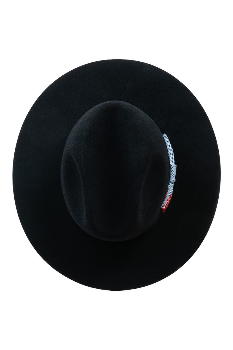 44 Bandana Bow Fedora, Alternate, color, BLACK