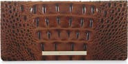 Brahmin 'Ady' Croc Embossed Continental Wallet