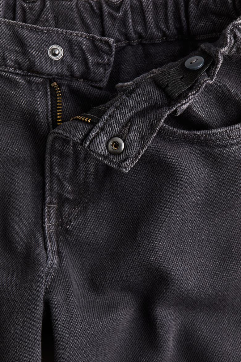 Tapered Cotton-blend Jeans, Alternate, color, Dark gray