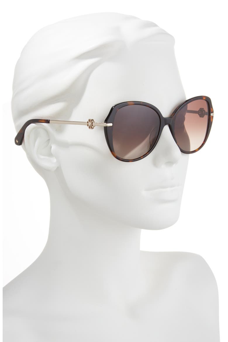 taliyahgs 57mm round sunglasses, Alternate, color, 0086-HA