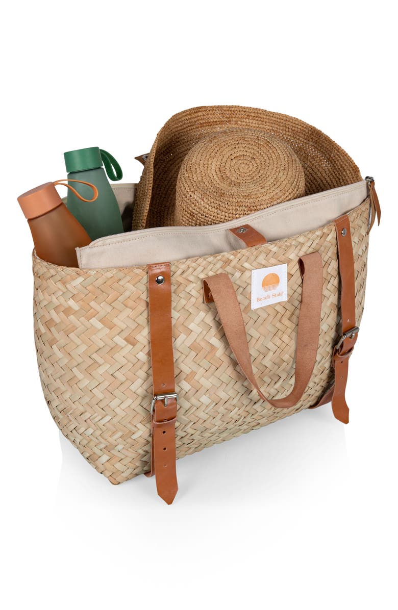 Picnic Time Hermosa Beach Bag, Alternate, color, Beige