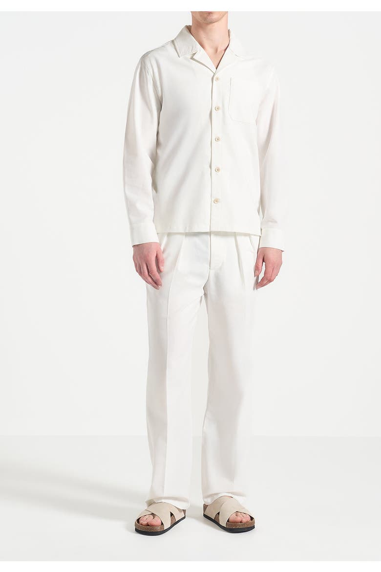 Constant Linen Overshirt, Main, color, White