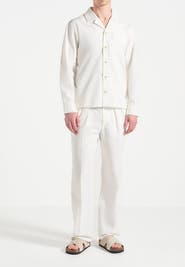 Manière De Voir Constant Linen Overshirt
