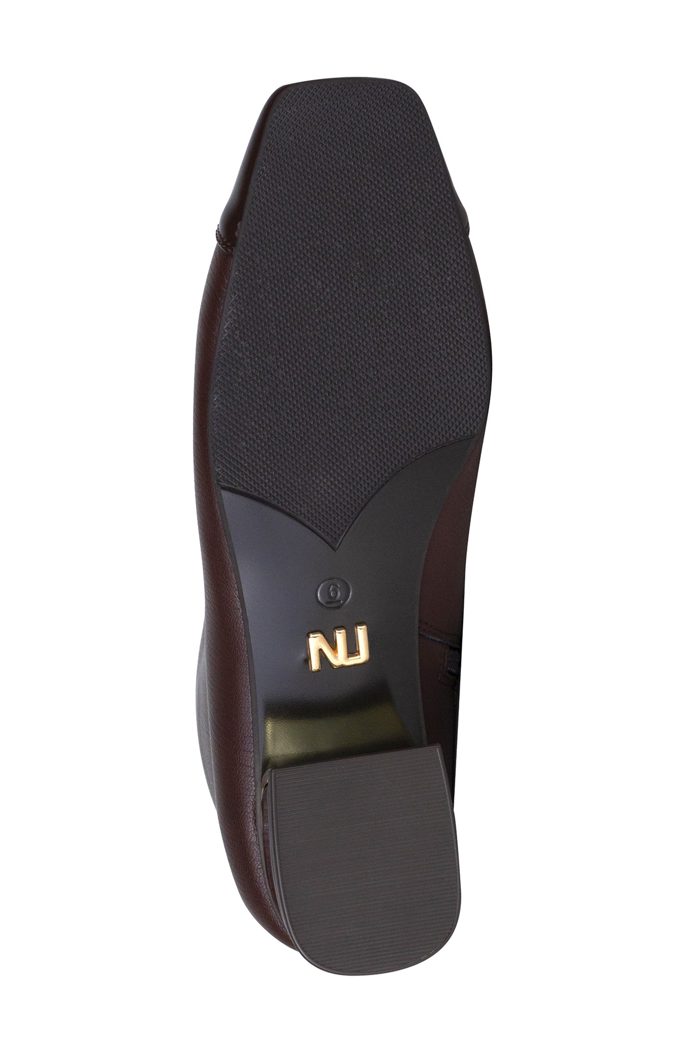 NINETY UNION Elite Zip Block Heel Bootie, Alternate, color, Brown