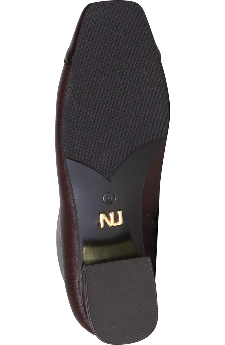 NINETY UNION Elite Zip Block Heel Bootie, Alternate, color, Brown