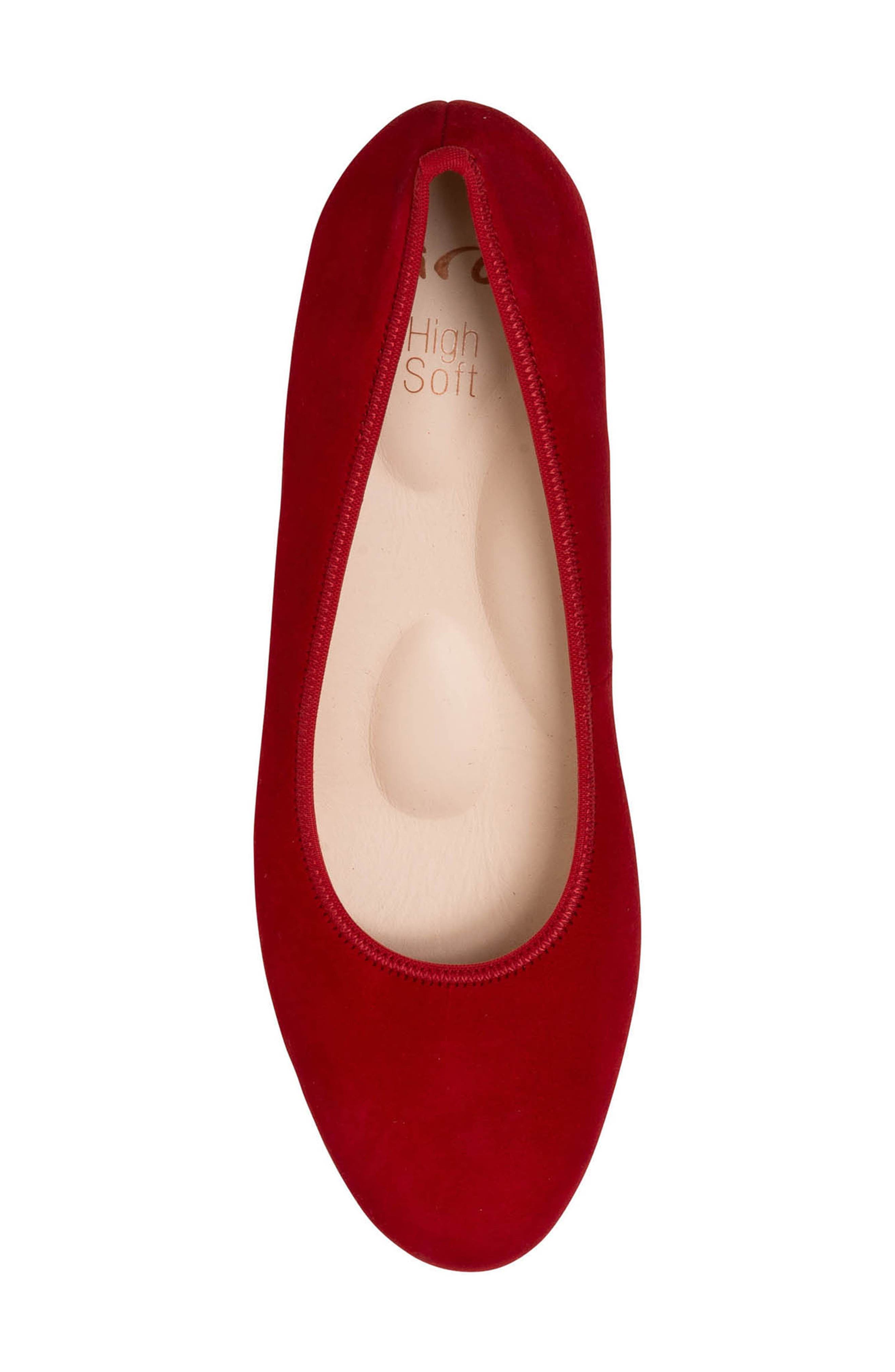 ara Nyon Pump, Alternate, color, Flame Red