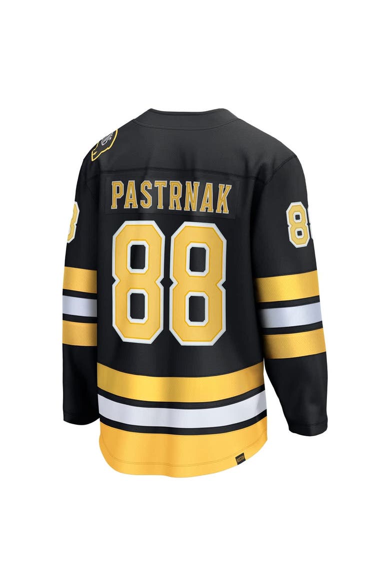 Men's Fanatics David Pastrnak Black Boston Bruins Home Breakaway Player Jersey, Alternate, color, Black