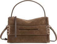 JW Anderson Small Loafer Suede Crossbody Bag