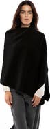 Monticelli Cashmere Double-Knit Pure Cashmere Cape Wrap