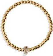 BaubleBar Pisa Pavé Initial Bracelet