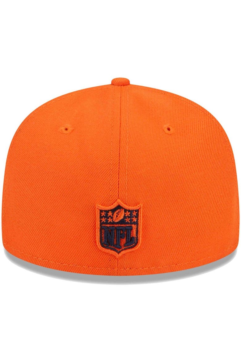 Youth New Era Orange Denver Broncos  Main 59FIFTY Fitted Hat, Alternate, color, Orange