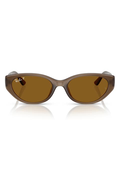 55mm Polarized Pillow Sunglasses