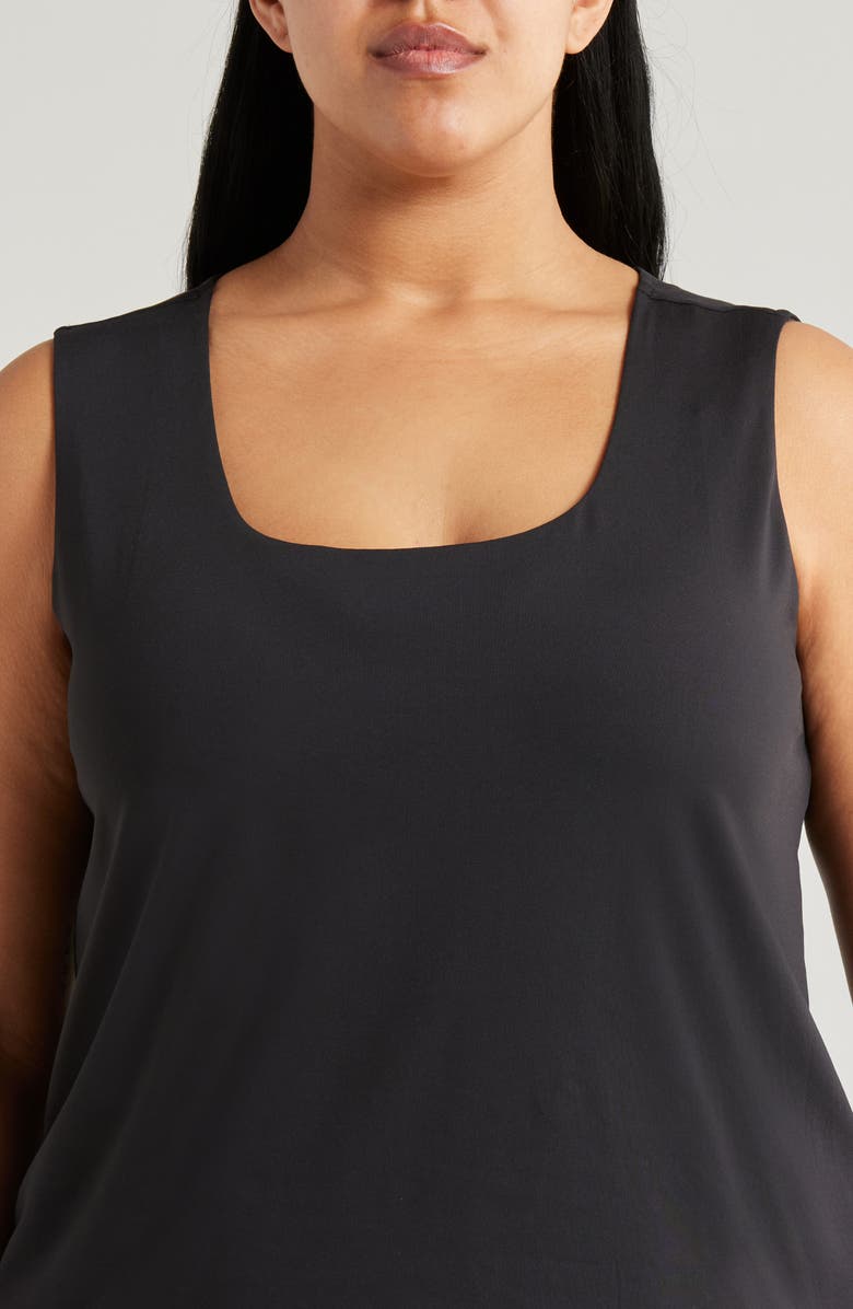 Lysse 'Lyssentials Evie Scoop Neck Tank, Alternate, color, Black