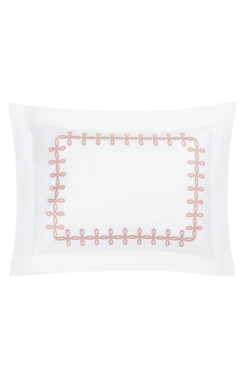 Matouk Gordian Knot Egyptian Cotton Percale Pillow Sham