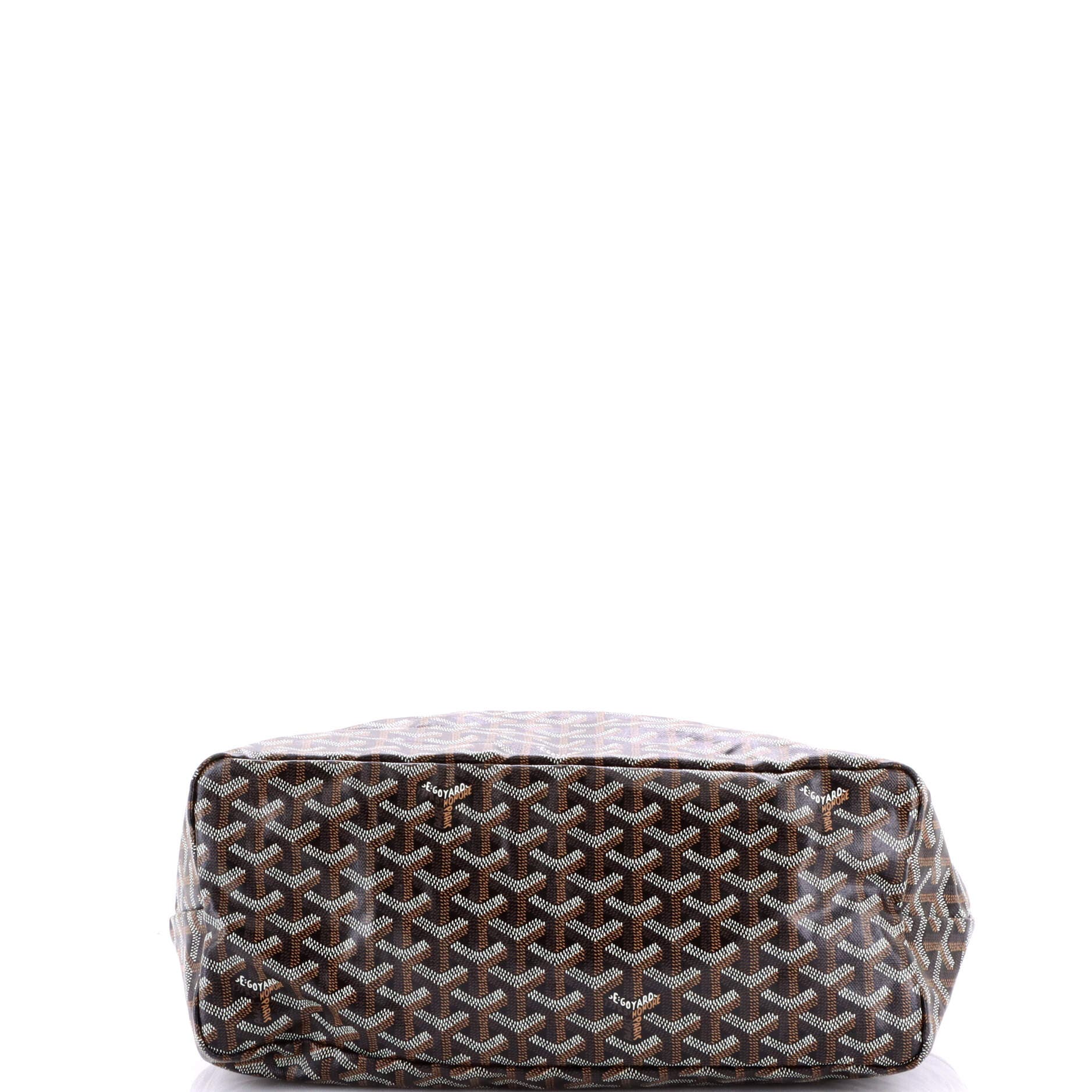 Pre-Owned Goyard Saint Louis Tote Coated Canvas PM, Alternate, color, Brown