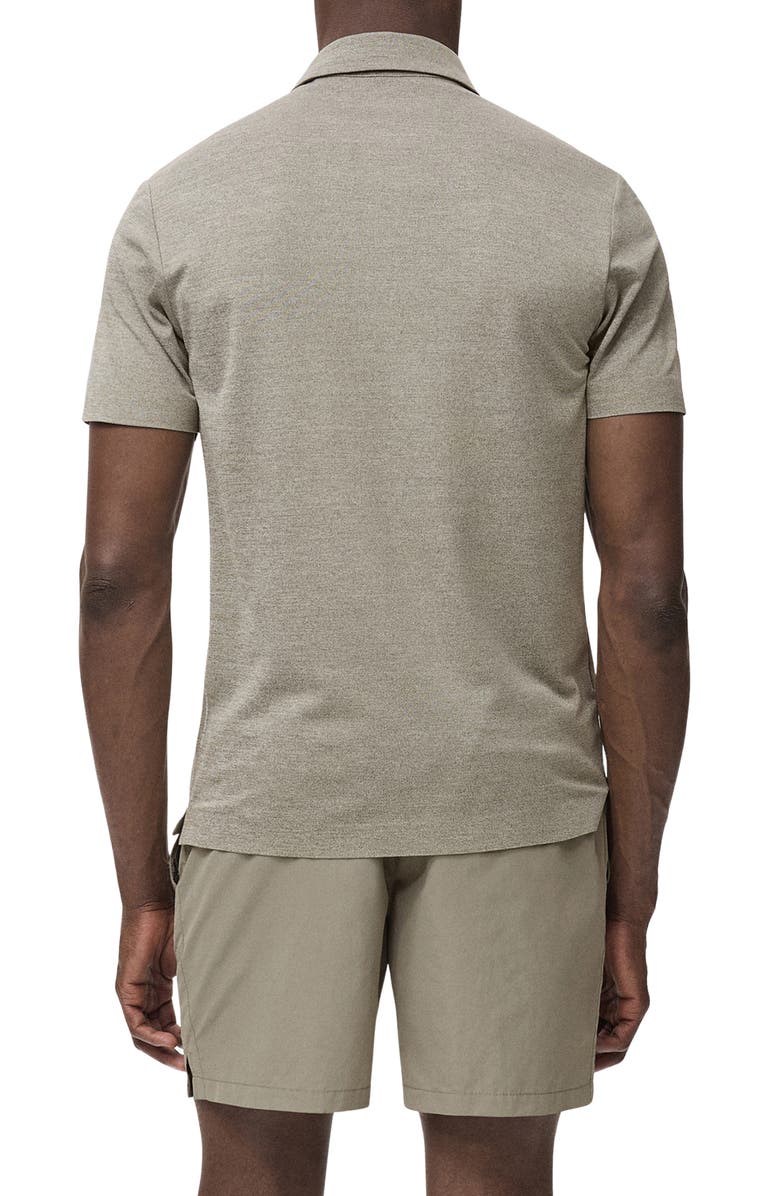 MANGO CoolMax<sup>®</sup> Slim Fit Polo, Alternate, color, Medium Green