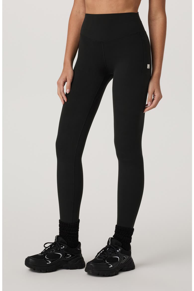 AllTheForm Pocket Leggings, Main, color, BLACK