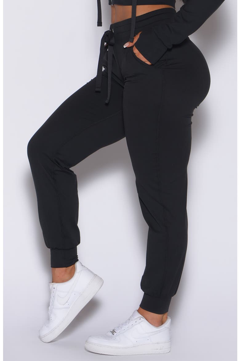Cozy Joggers, Alternate, color, Black