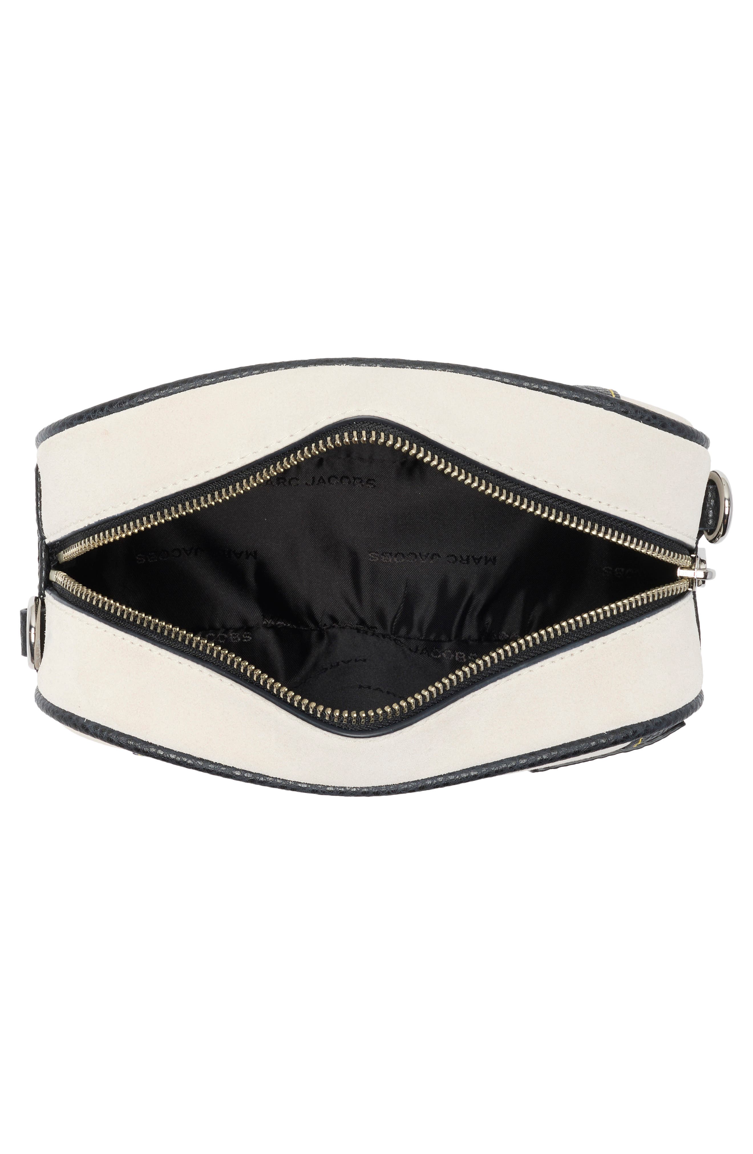Bold Flash Patchwork Leather Camera Bag, Alternate, color, BLACK MULTI