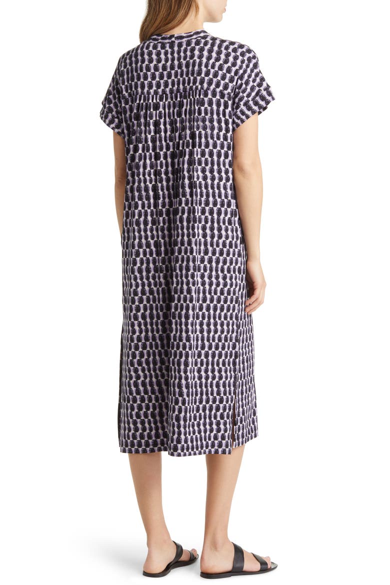 Odera Cuff Sleeve Shift Dress, Alternate, color, SAND VERBENA