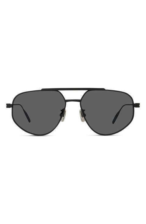 GVSPEED 57mm Aviator Sunglasses