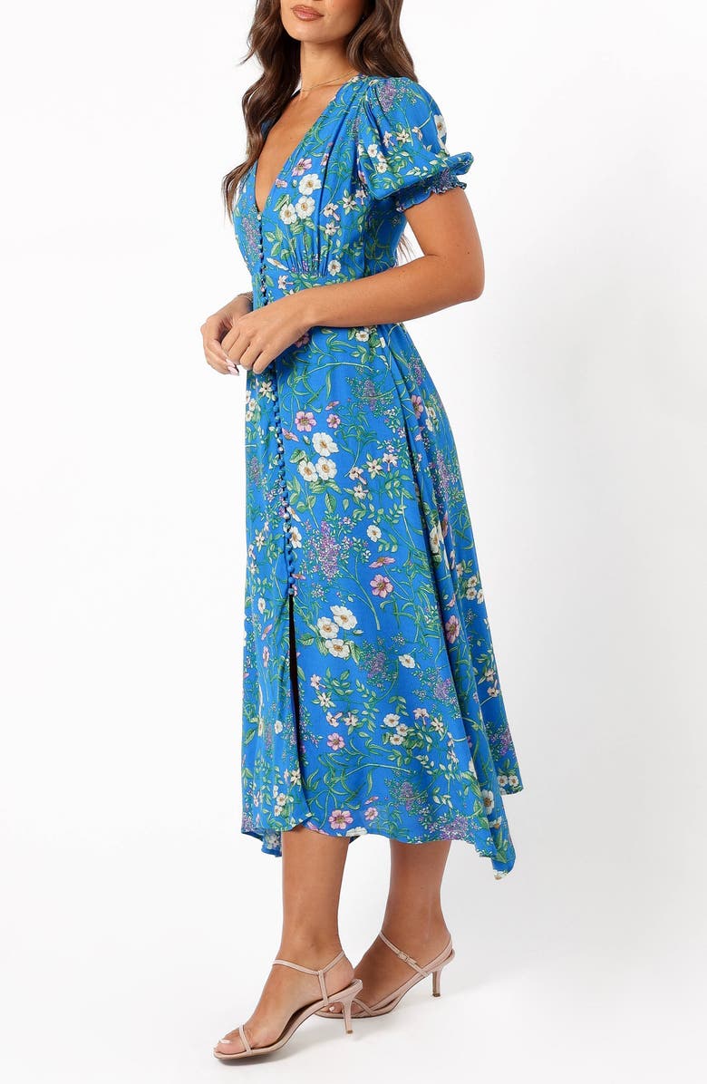 Petal & Pup Brax Floral Midi Dress, Alternate, color, 