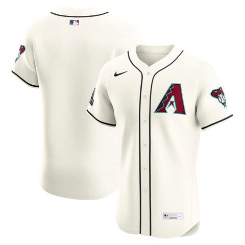Men's Nike Cream Arizona Diamondbacks Home Elite Jersey