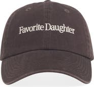 Favorite Daughter Classic Logo Cotton Twill Baseball Cap