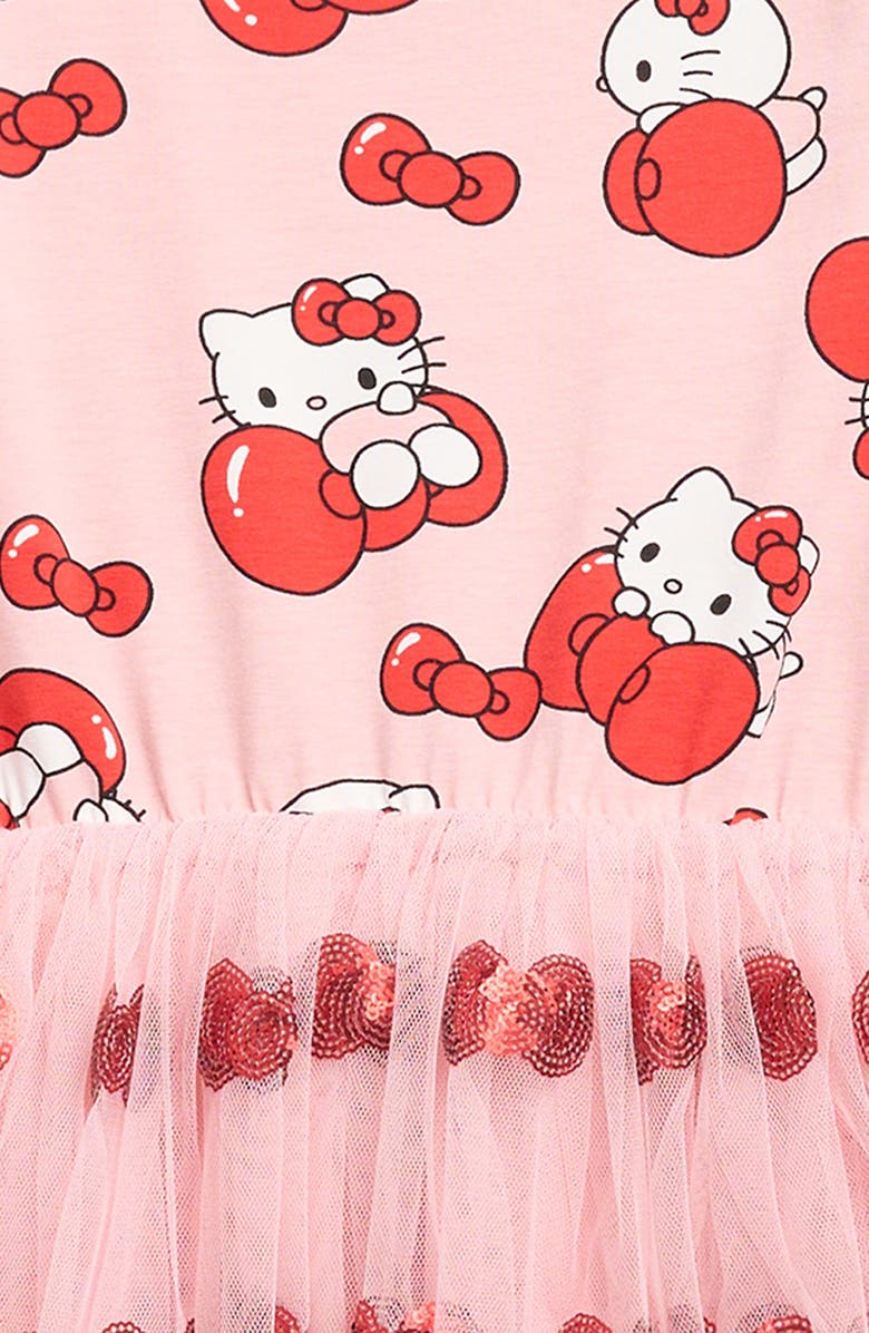 Rock Your Kid Hello Kitty Tulle Dress, Alternate, color, Pink