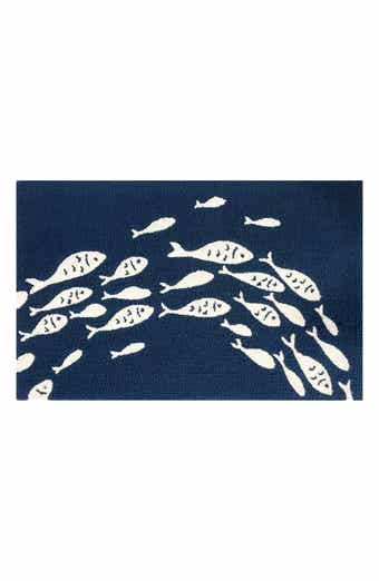 R16 HOME Fish Crossing Tufted Doormat