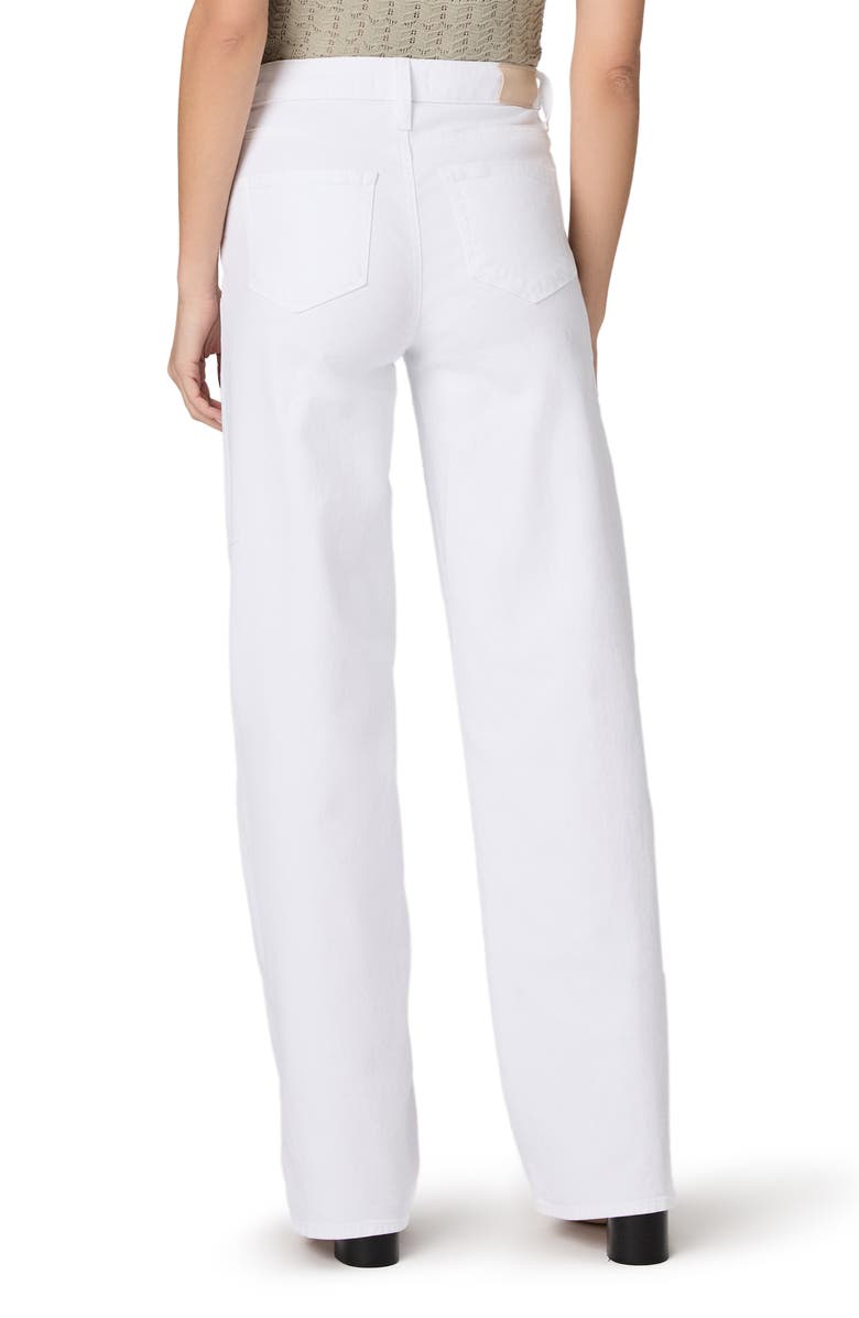 PAIGE Tatum Wide Leg Jeans, Alternate, color, Crisp White