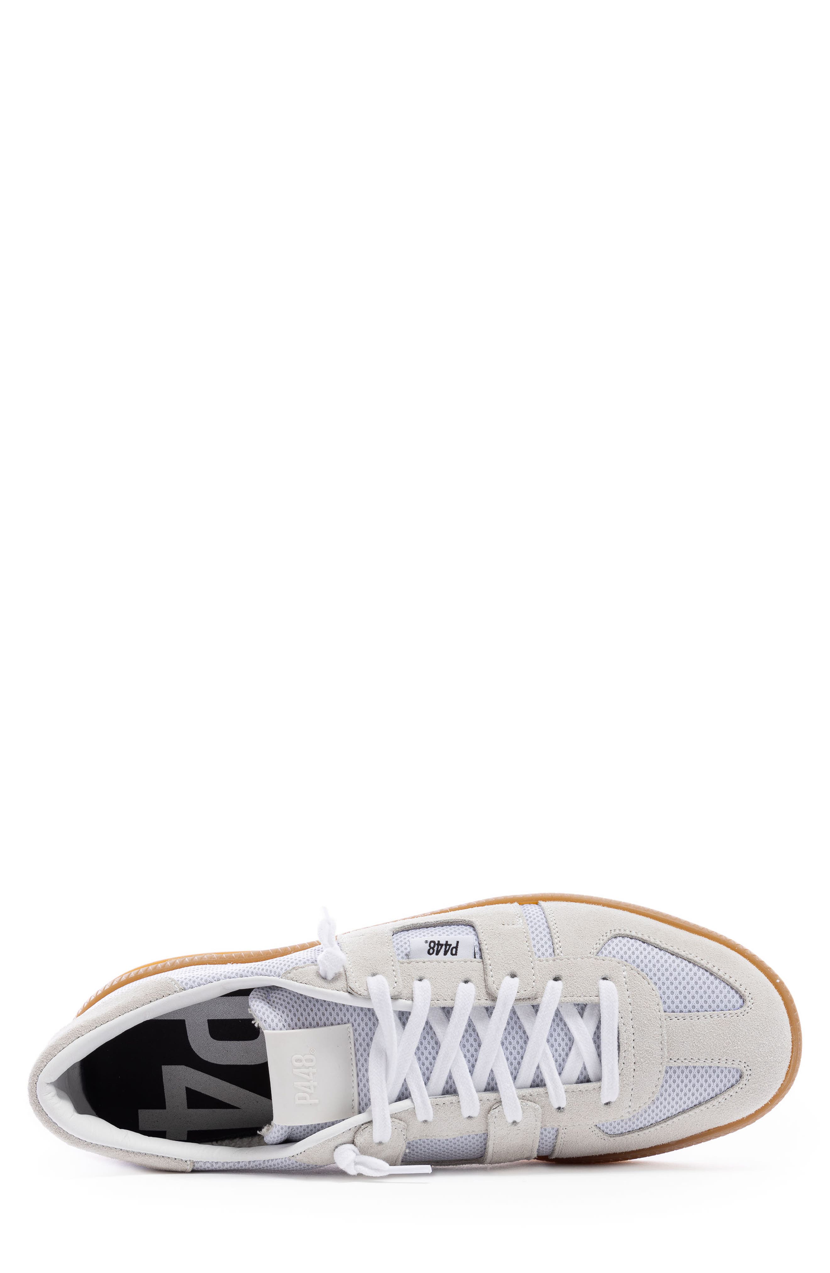 Monza Low Top Sneaker, Alternate, color, GREY-WHITE