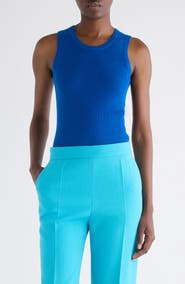 Chloé Wool Rib Sleeveless Sweater