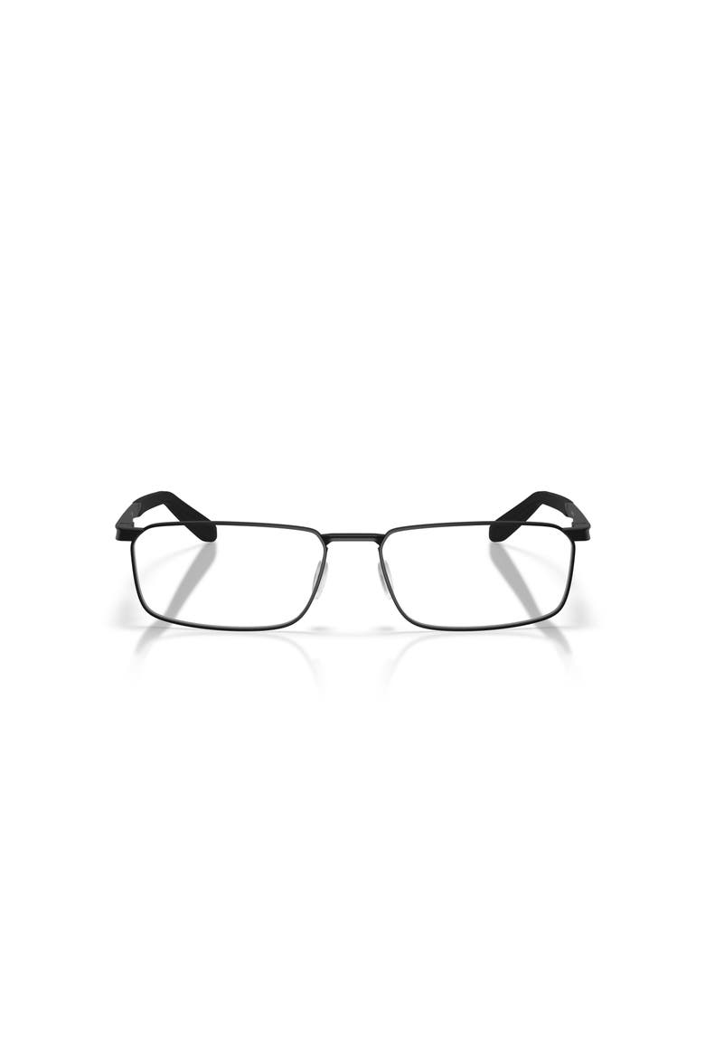 57mm Rectangle optical glasses, Alternate, color, Black