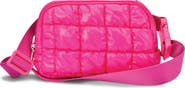 Iscream Kids' Hot Pink Shiny Quilted Nylon Belt Bag