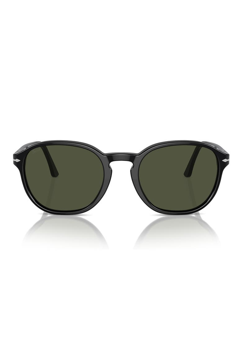 53mm Pillow Sunglasses, Alternate, color, BLACK