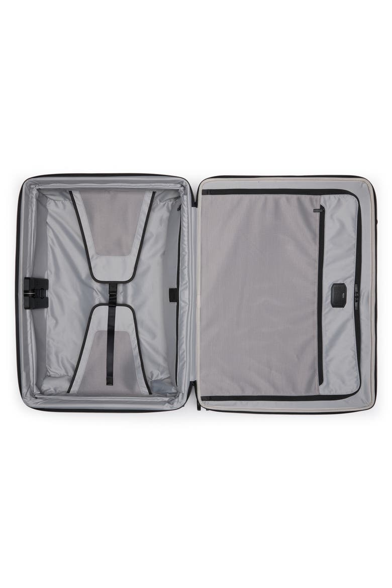 Alpha X-Large Dual Access Expandable Checked Luggage, Alternate, color, BLACK