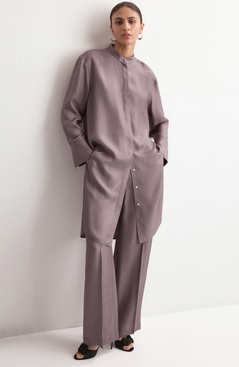 MANGO Straight Leg Pants, Alternate, color, Pastel Purple