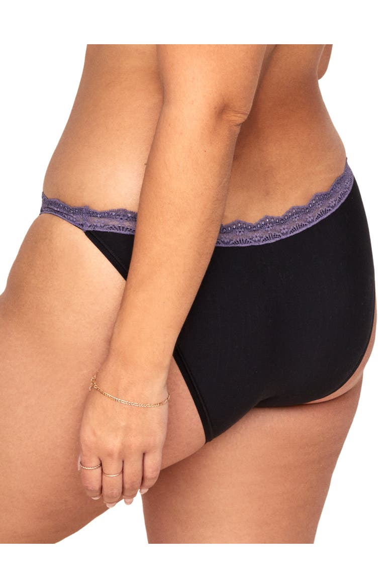 Annabelle Bikini Panties, Alternate, color, Black