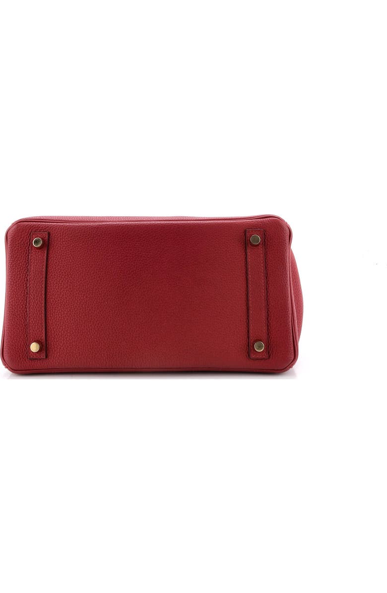 Pre-Owned Hermes Birkin Handbag Red Togo with Gold Hardware 30, Alternate, color, Rouge Grenat