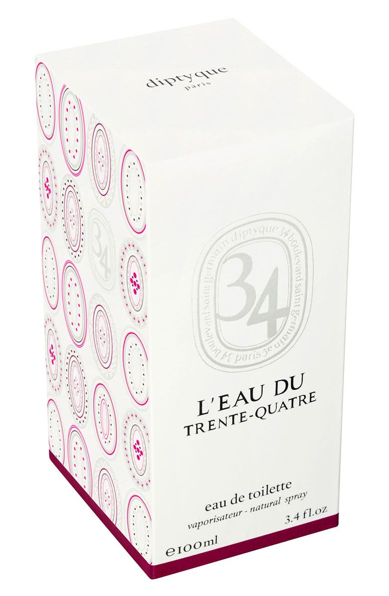 Diptyque 34 L'Eau du Trent-Quatre Eau de Toilette, Alternate, color, 