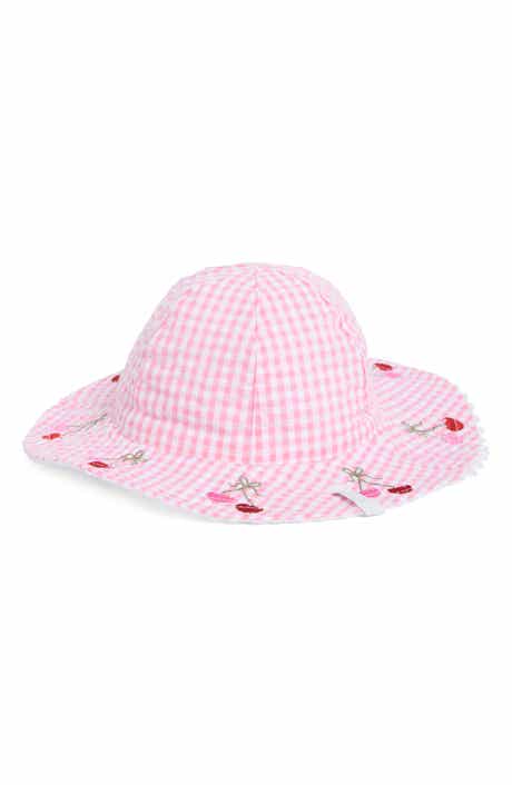 Toby Heart Cherry Gingham Sun Hat
