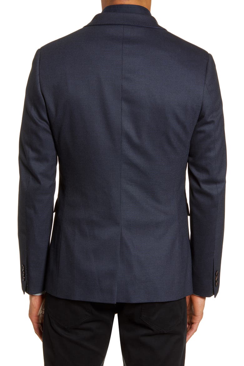 Rhino Slim Fit Sport Coat with Insert, Alternate, color, NAVY