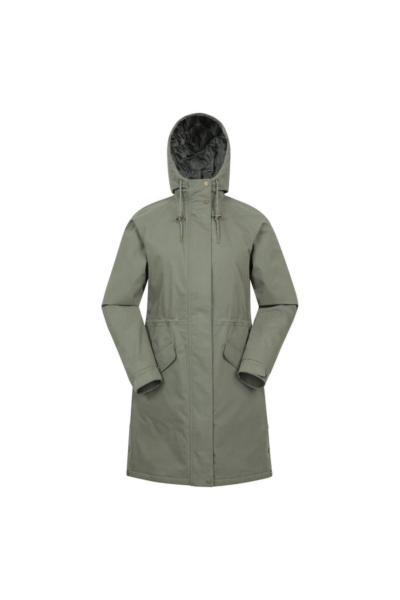 Polperro Lightweight Padded Waterproof Jacket, Main, color, Khaki Green